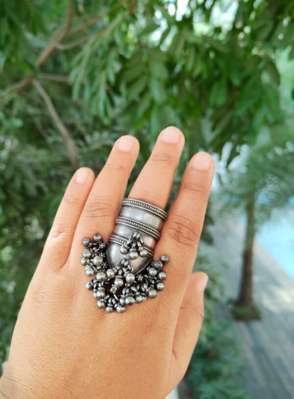 Signature Ghungroo Toe Rings / Finger Rings - Image 3
