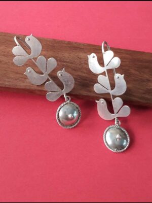 FLORA Dove Earrings