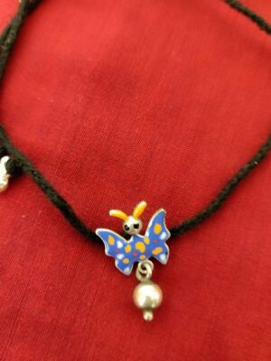 Handpainted Butterfly Nazarbattu