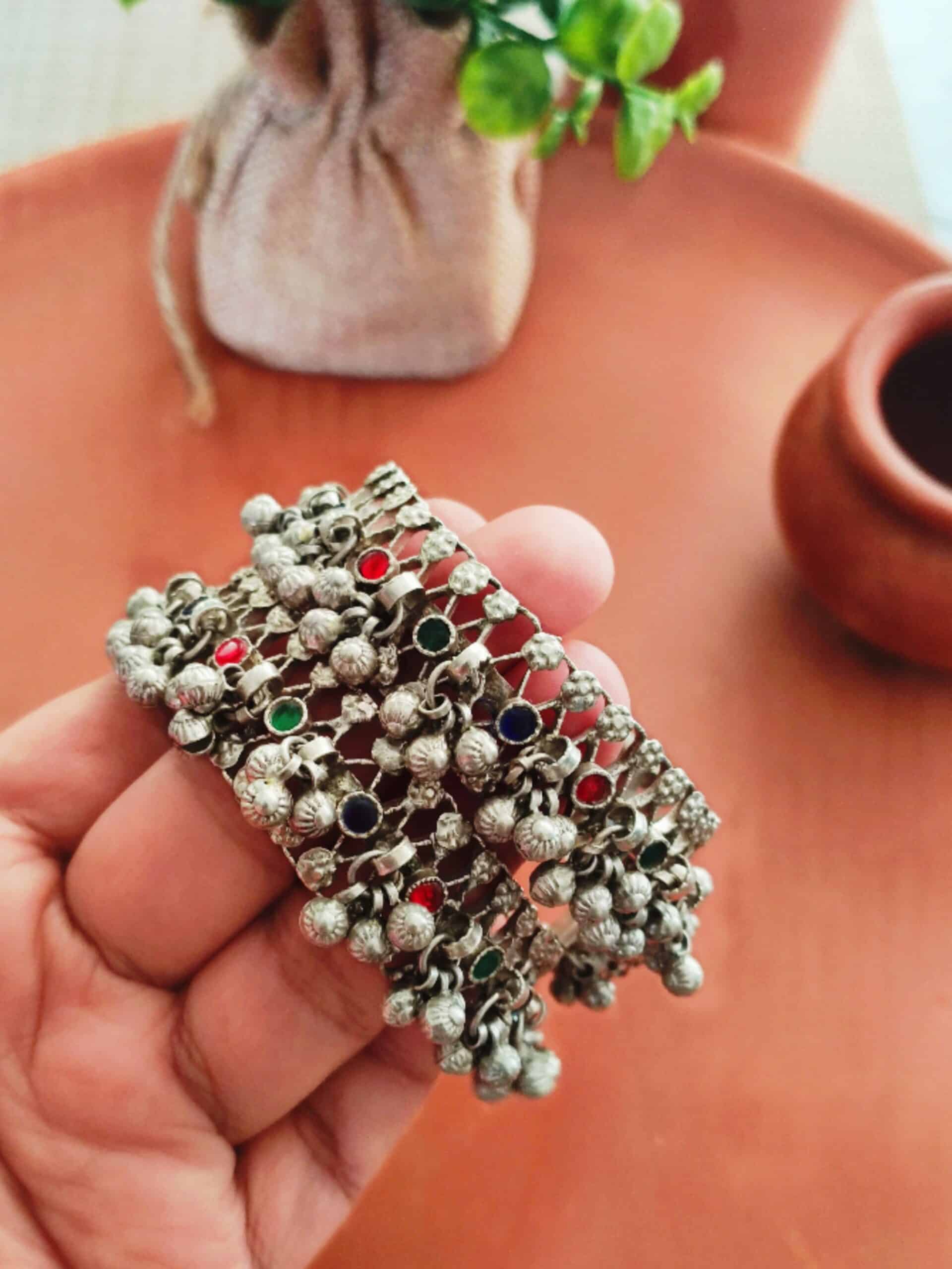 Vintage Ghungroo Bangles 2.2/2.4 (Openable) - Image 7