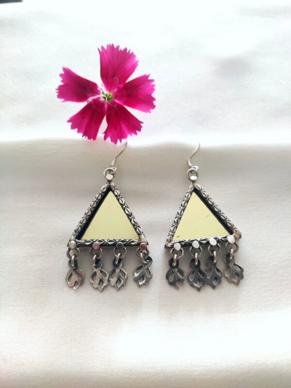 Triangle Glass Hooks - Off White