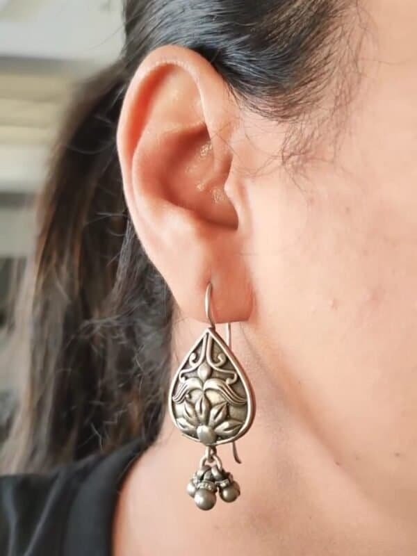 Everyday Silver Danglers - Image 2