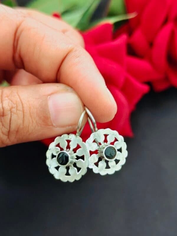 Flower hooks - Black