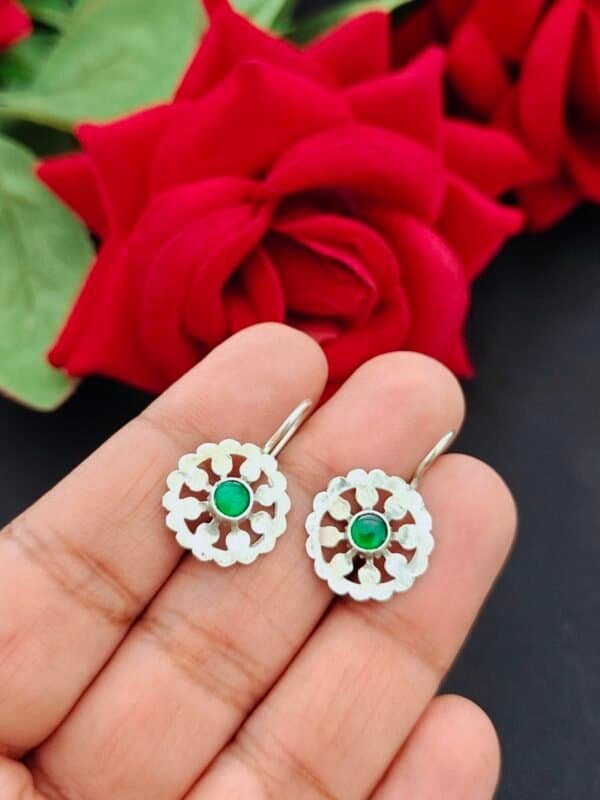Flower hooks - Green - Image 2