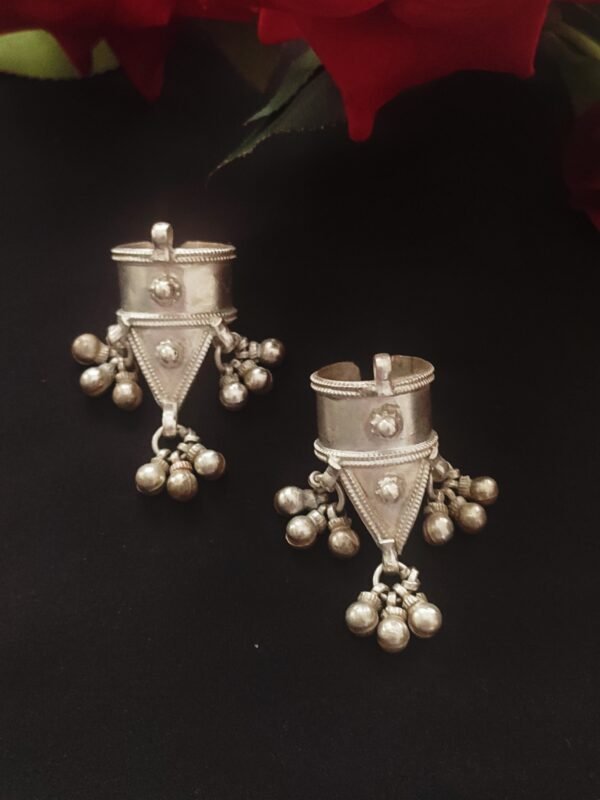 Signature Ghungroo Toe Ring / Finger Ring - Image 7