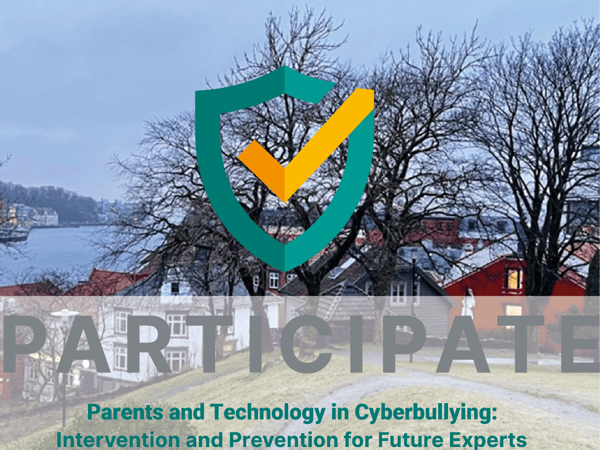 Stavanger's landscape superimposed on the PARTICIPATE project logo for Project PARTICIPATE