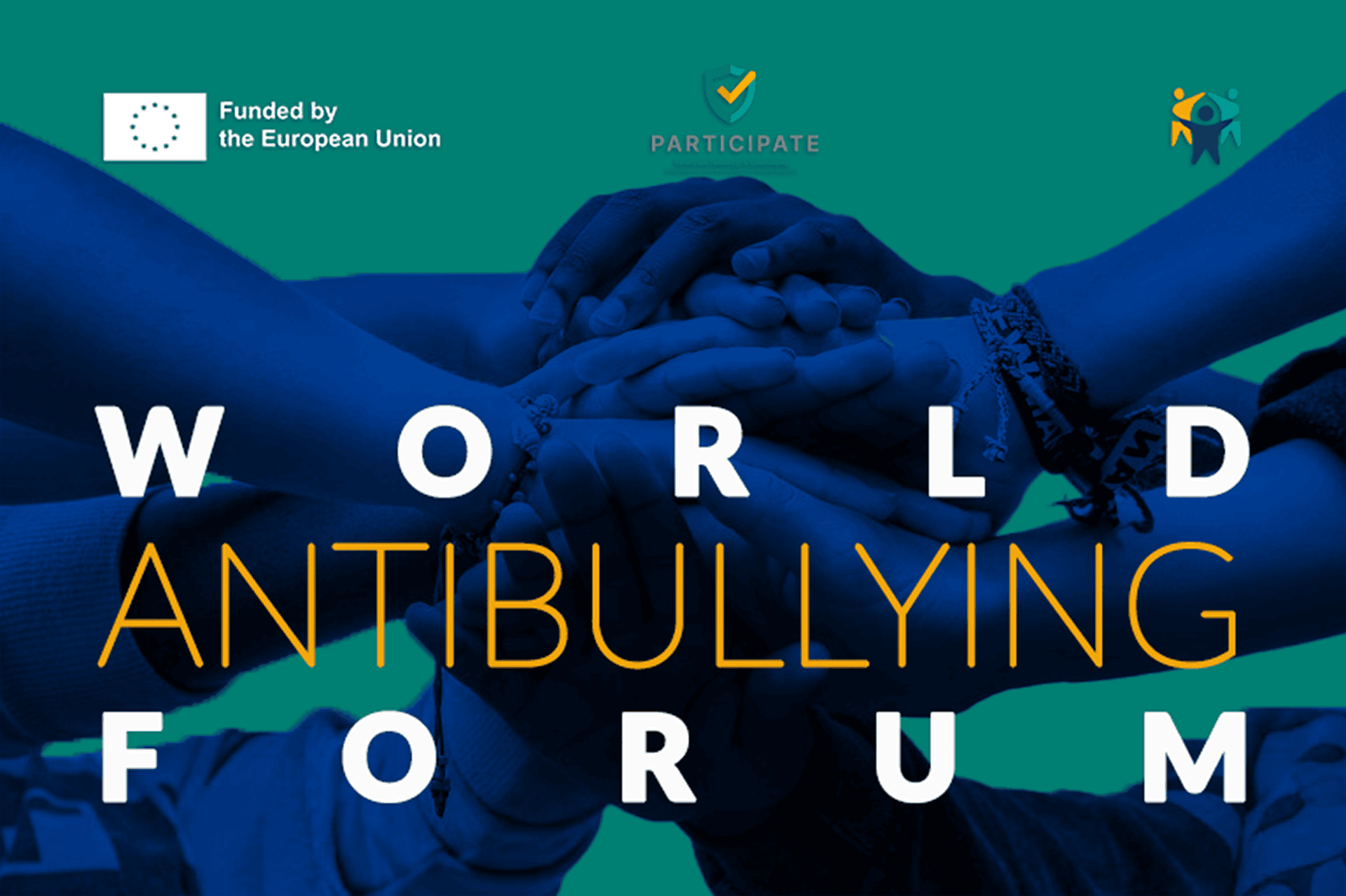 Participants and speakers at the World Anti-Bullying Forum 2025 in Stavanger, Norway, exchanging ideas on bullying prevention and youth engagement.