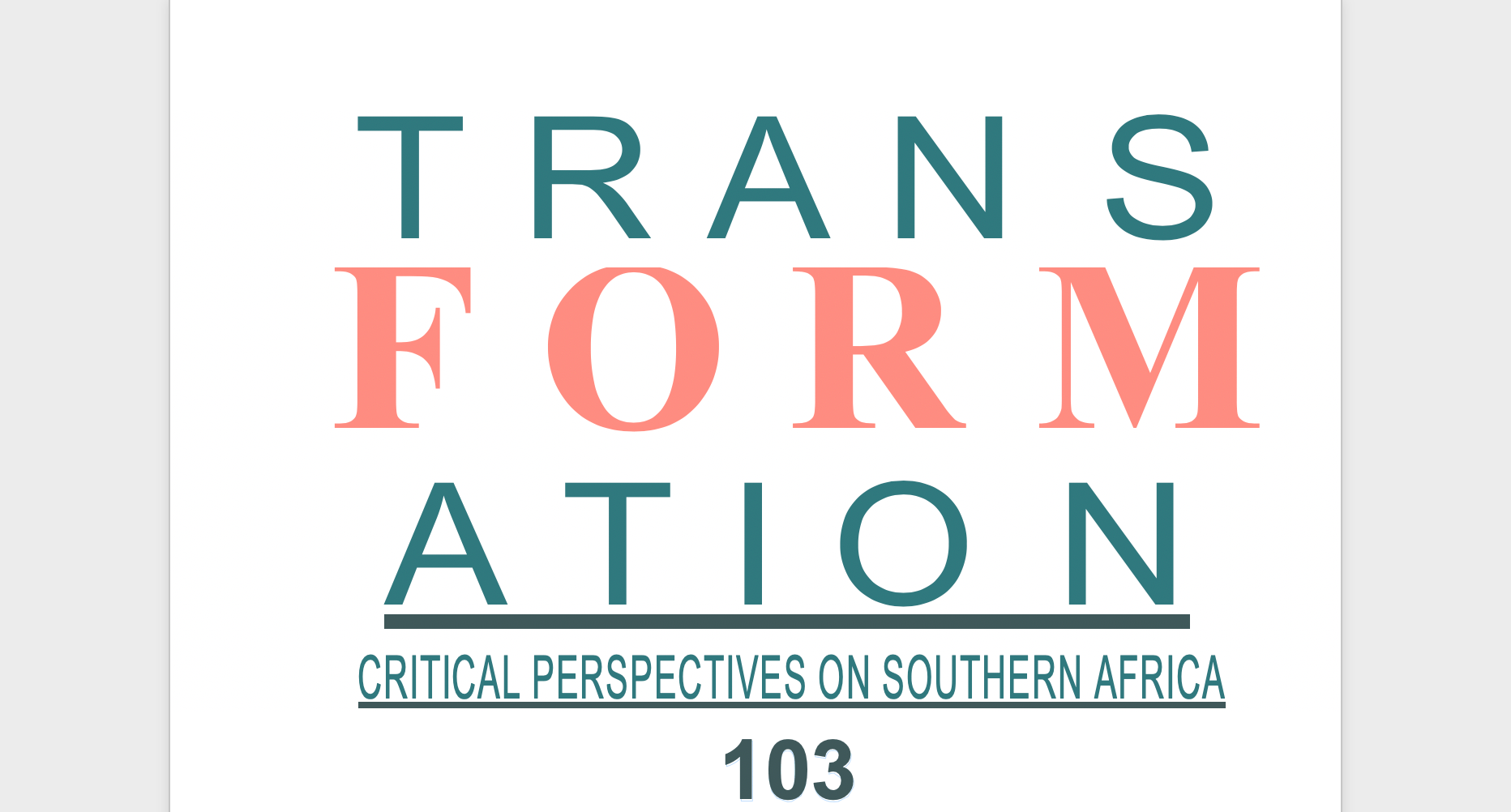 ‘The Logic of Appropriateness’: understanding non-compliance in South African local government