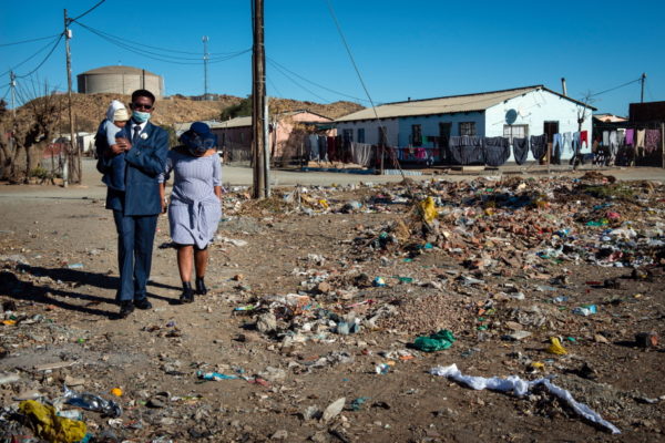 DE AAR, EMTHANJENI - 28 August 2021 - Township near De Aar
Photo: Bram Lammers