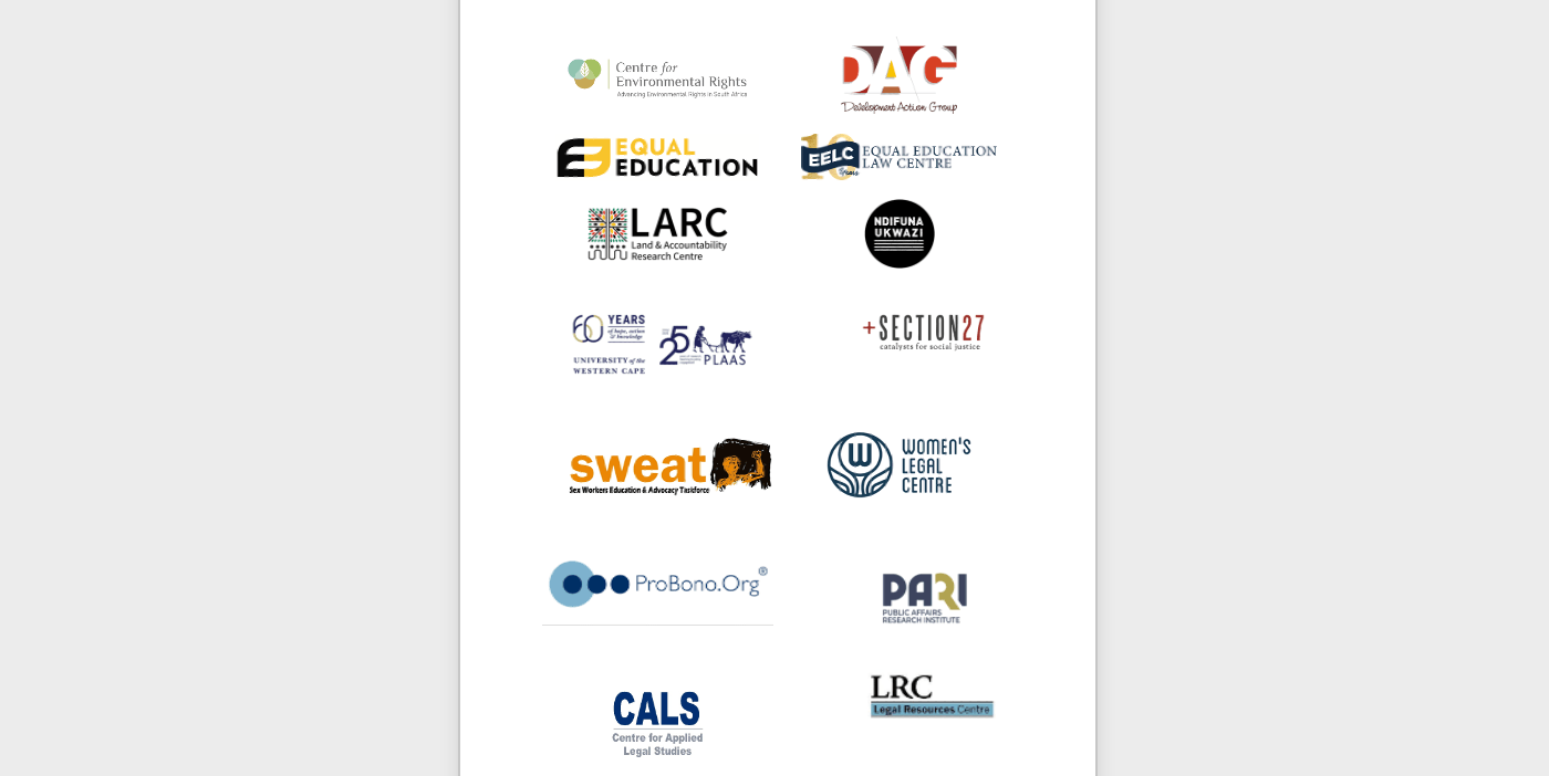 Press Statements | In Support of SAITF and SERI SA against Hate Speech and Threats