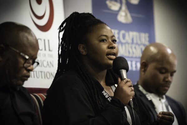 Johannesburg 20220915 - Panel 7 - State Capture Commission Conference, UJ campus
Photo: Bram Lammers