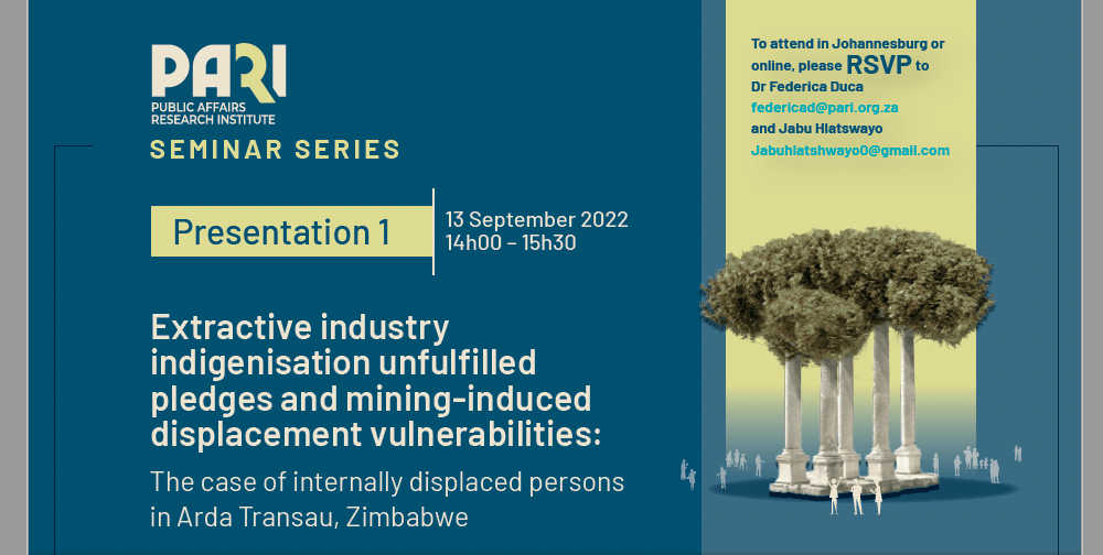 Research Seminar Series | Presentation 1