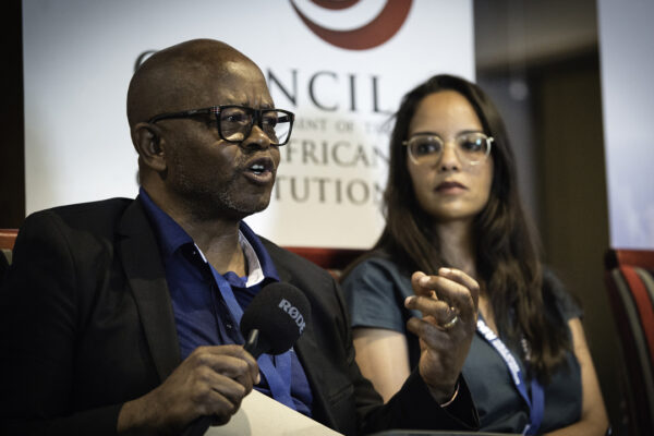 Johannesburg, 20231026 - Pari-Casac State Capture Commission Recommendations Conference, UJ campus
Photo: Bram Lammers