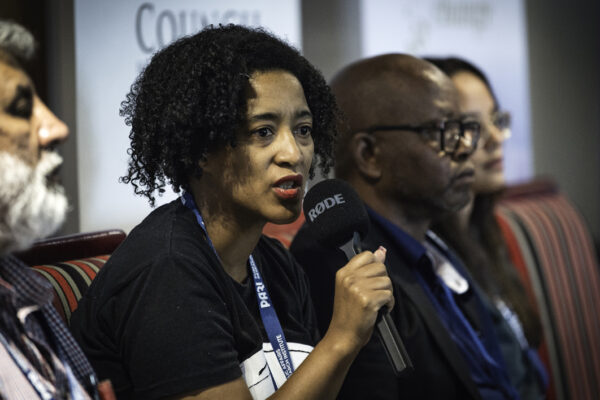 Johannesburg, 20231026 - Pari-Casac State Capture Commission Recommendations Conference, UJ campus
Photo: Bram Lammers