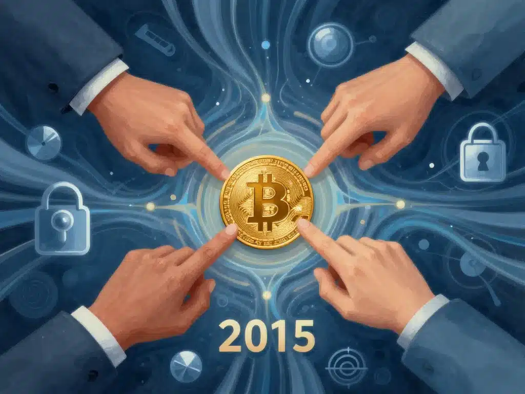 représentation des facteurs clés prix du bitcoin en 2015