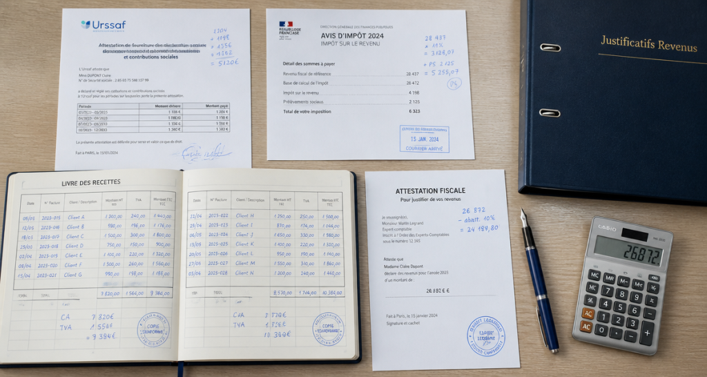 auto entrepreneur fiche de paie quatre documents justificatifs