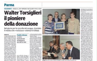 Articolo Gazzetta di Parma 16/06/2016