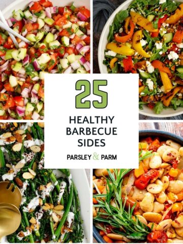 Feature image for recipe collection titled 25 healthy barbecue sides that everyone will love.