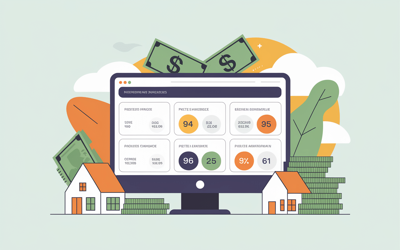 Écran d'investissement Baltis avec projets immobiliers