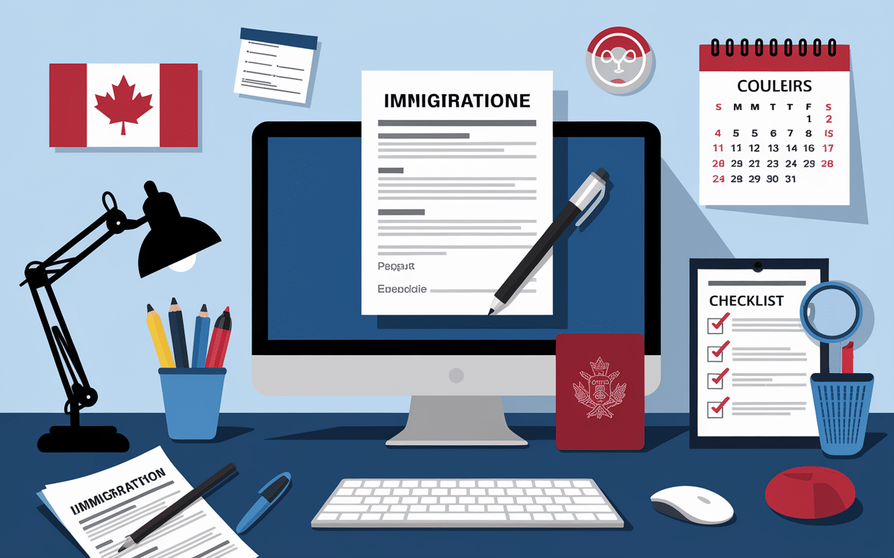 Documents immigration et checklist administrative