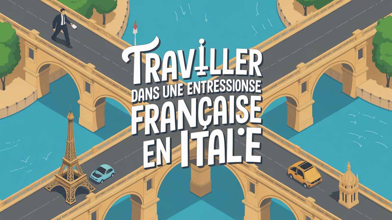 Vue symbolique de recrutement entre France et Italie