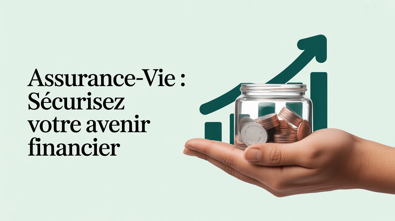 Tirelire Mutavie avec billets et graphique de croissance