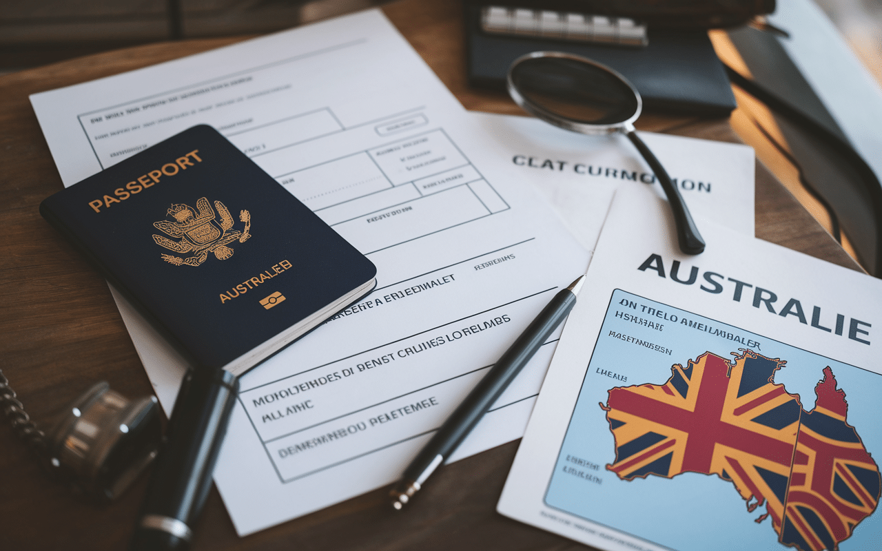 Documents visa Australie expatriation travail