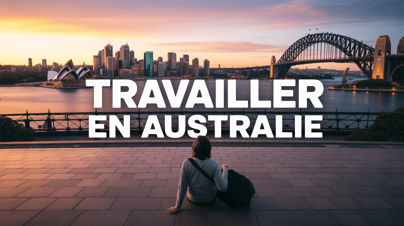 Panorama Sydney Opera House Harbour Bridge travail expatriation