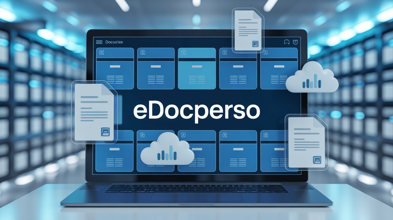 interface moderne plateforme edocperso gestion documentaire numerique