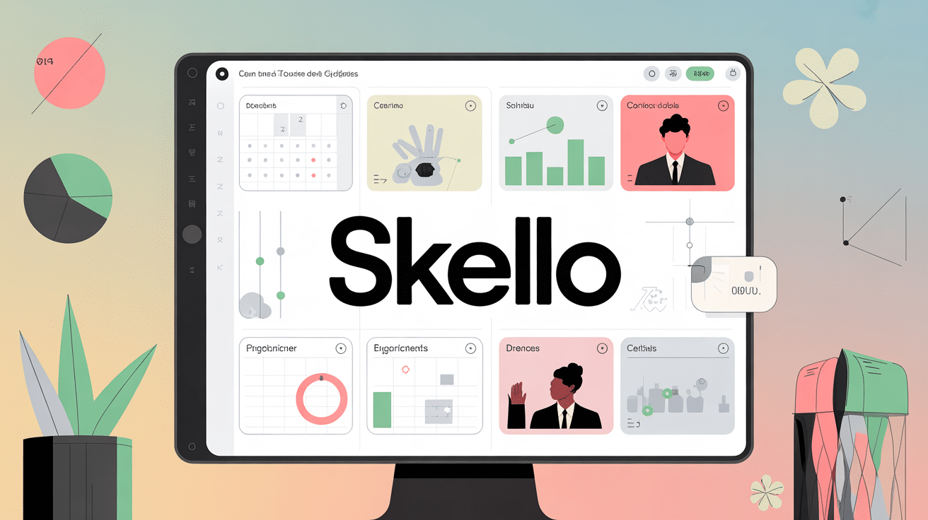 skello interface gestion rh moderne graphique calendrier