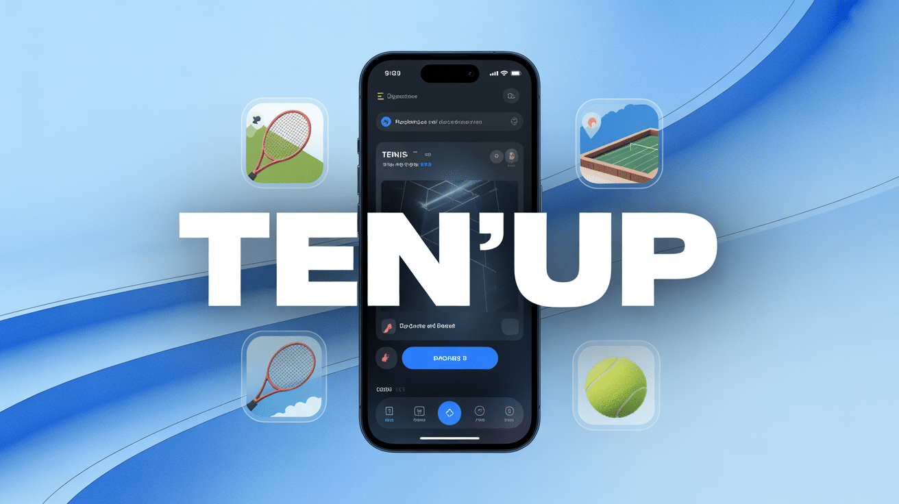 interface application tenup smartphone sport