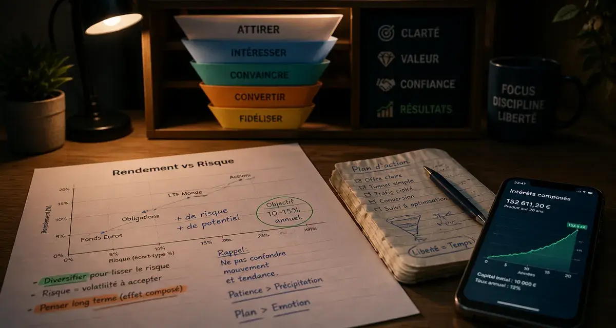 Comment gagner beaucoup d argent : leviers de richesse sur un tableau de rendement