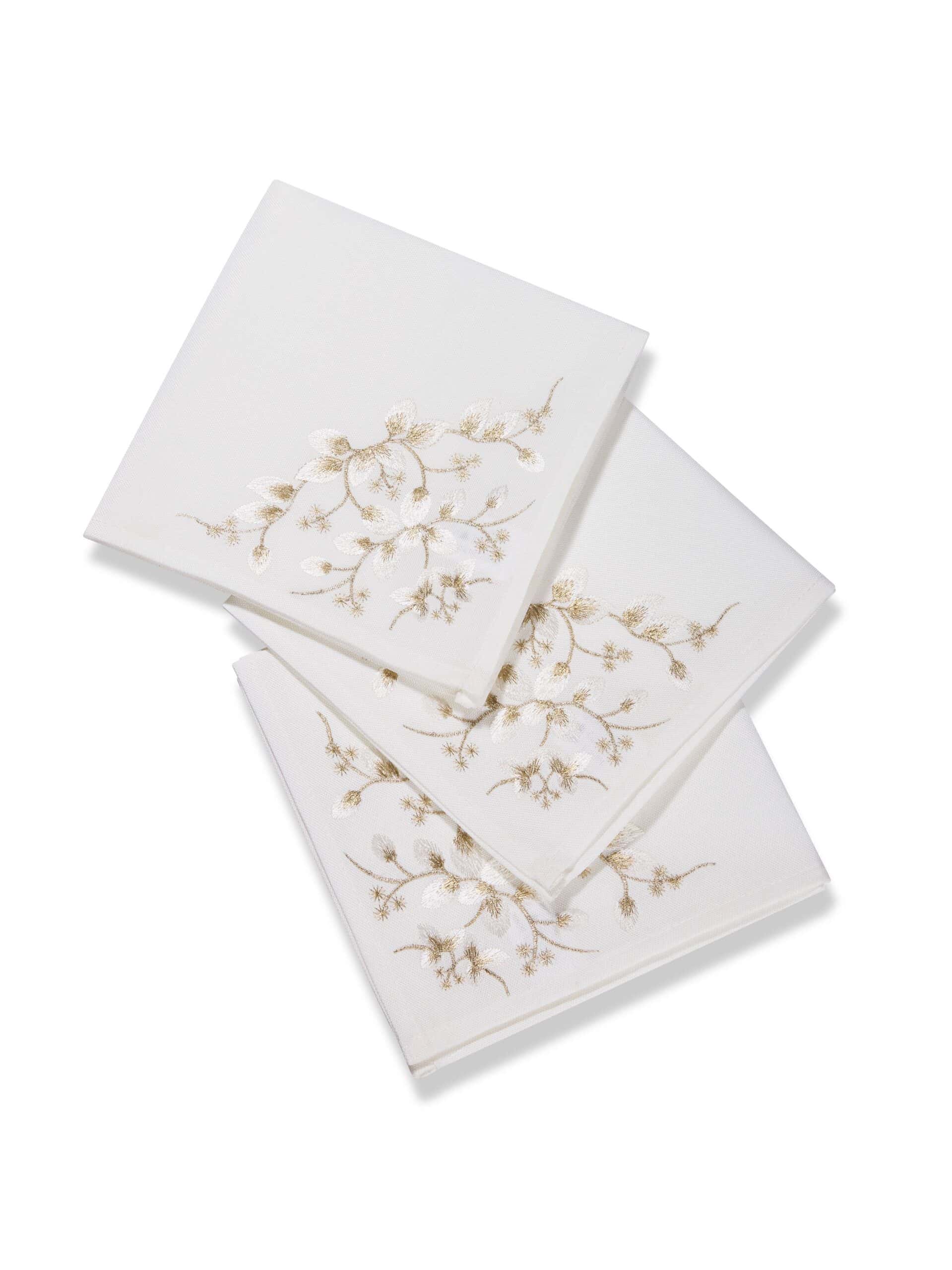 מפיות לומייר ארומני בעיצוב אלגנטי ויוקרתי, מושלמות לשולחן אירועים וקישוטי חופשה.