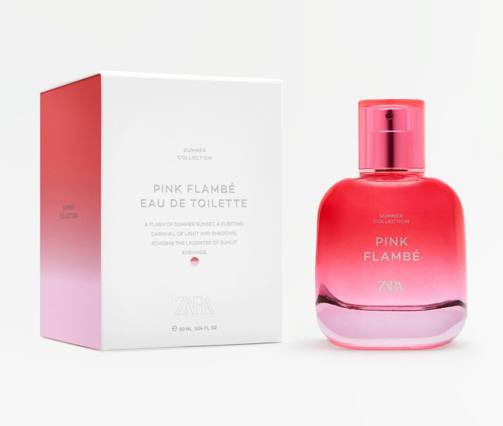 Zara Pink Flambé Summer