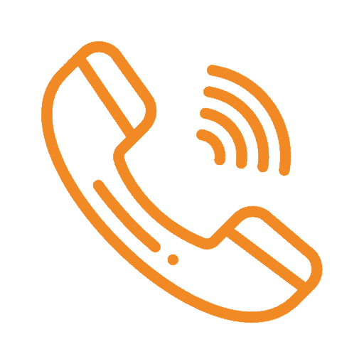 An Orange Telephone