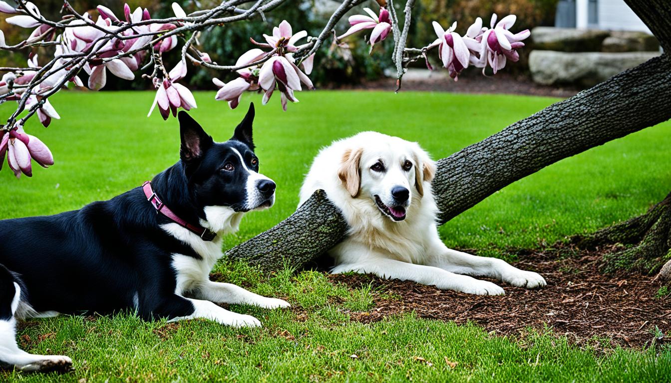 are magnolias poisonous to dogs
