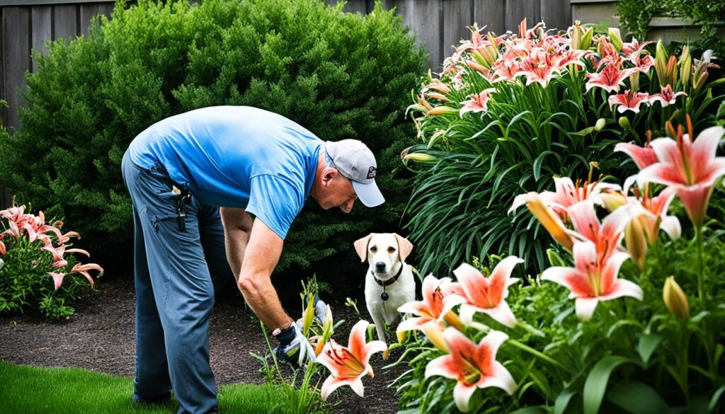 keeping dogs safe from poisonous plants