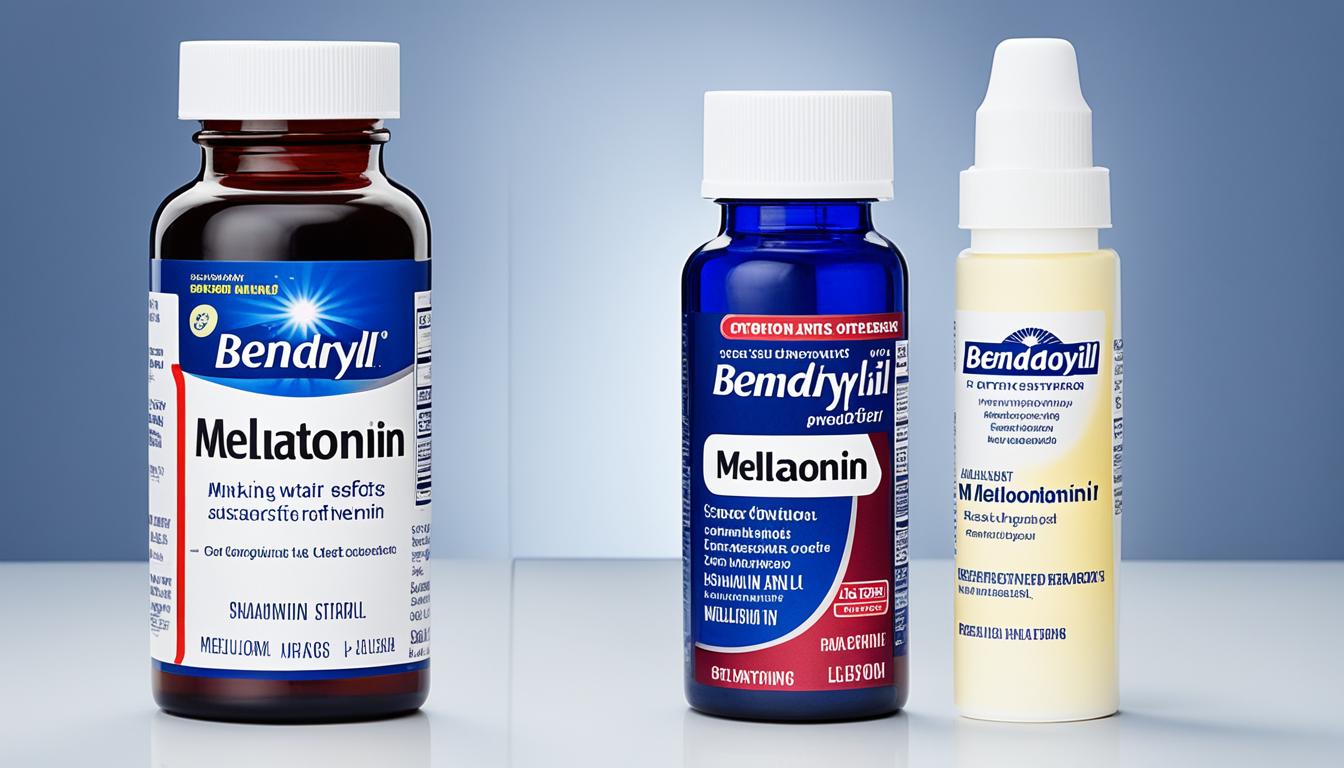 can i take melatonin and benadryl