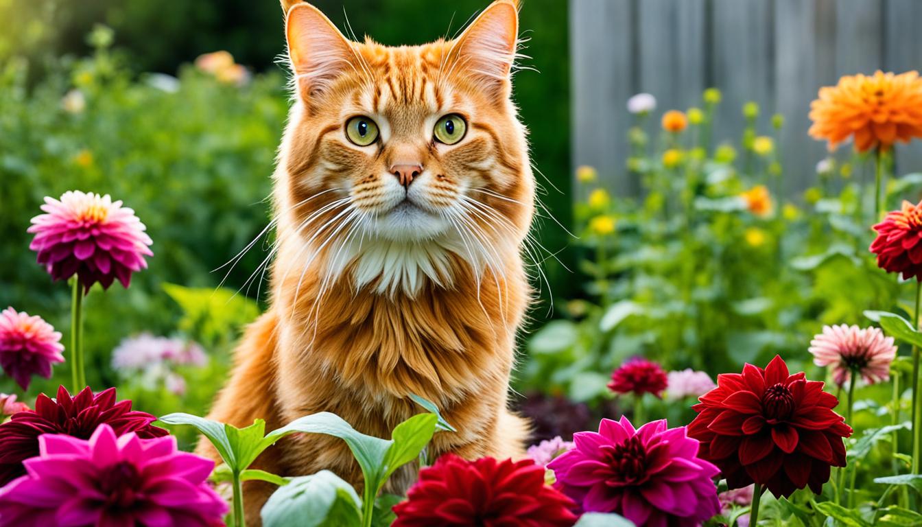 dahlia toxic to cats
