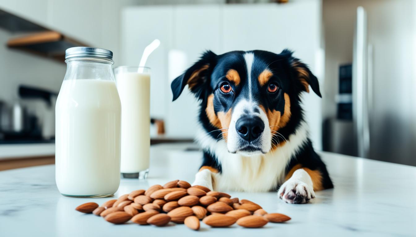 is almond milk good for dogs