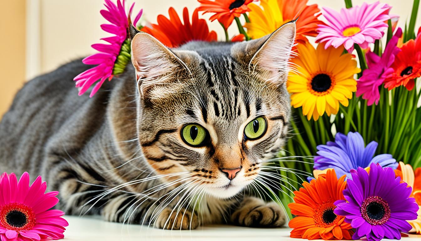 are gerbera daisies toxic to cats