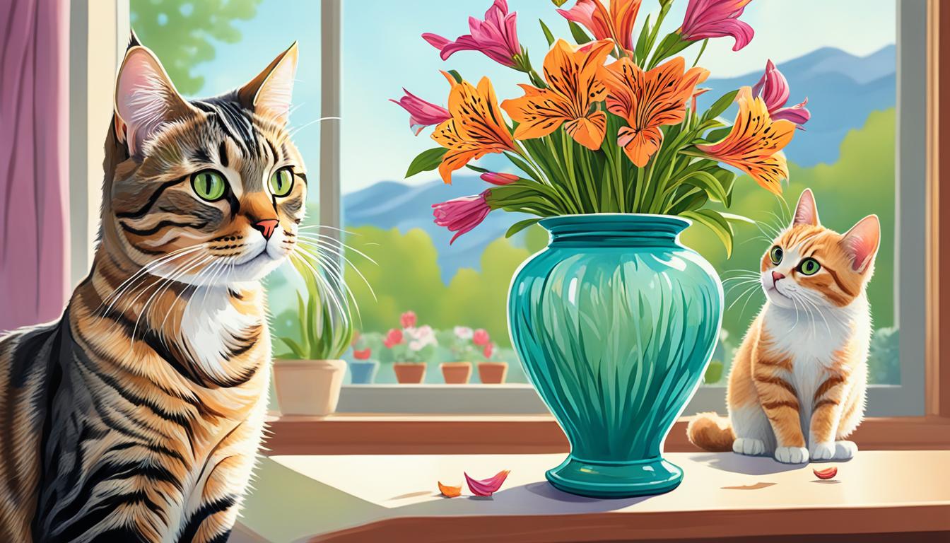 is alstroemeria toxic to cats