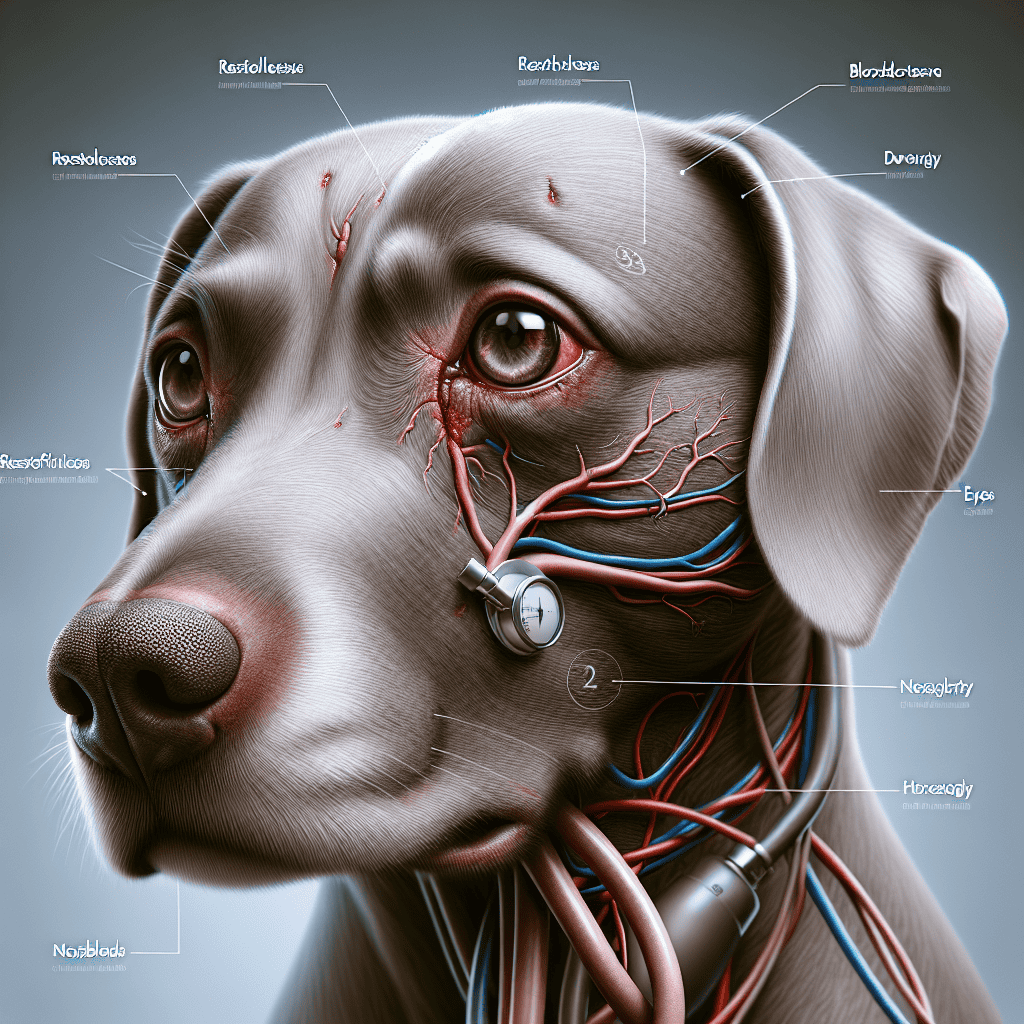 signs of high blood pressure in dogs