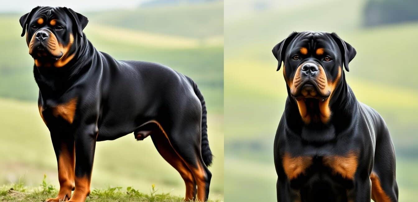 american rottweiler vs german rottweiler