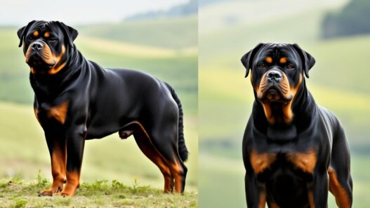 american rottweiler vs german rottweiler