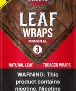 Swisher Leaf 3Ct Wrap Original 3For $2.49