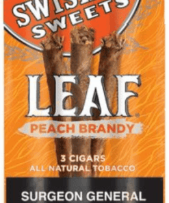 Swisher Leaf Peach 3Ct Pouches 3For $2.49