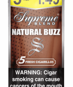 Supreme Cig 5/$1.49 Natural 15/5 Pk