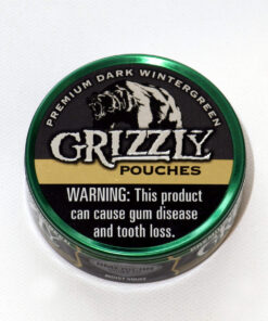 GRIZZLY POUCH DARK WINTERGREEN 5CT
