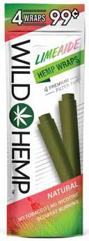 Wild Hemp Wrap 4 For 99  Limeaide20Ct